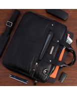 Torba skórzana elegancka croco laptop 15