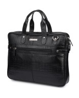 Torba skórzana elegancka croco laptop 15