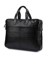 Torba skórzana elegancka croco laptop 15