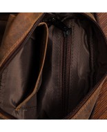 Torba Męska Skórzana Mała Vintage Beltimore Brązowa N39