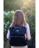 Plecak na laptopa skóra naturalna profesjonalny duży A4 premium Beltimore N24