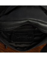 Torba męska na ramię mała skóra naturalna premium Beltimore czarna N44