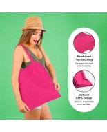 20 sztuk RÓŹOWY KOLOR toreb bawełnianych TOTE BAG 38 x 42 cm PINK_BAG_20