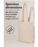 35 sztuk NATURALNY KOLOR toreb bawełnianych 38 x 42 cm TOTE NAT 35