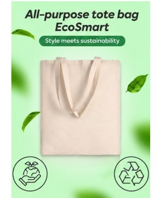 50 sztuk NATURALNY KOLOR toreb bawełnianych 38 x 42 cm TOTE NAT 50