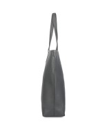 Torebka Damska Shopper Skóra Naturalna Miękka Beltimore szara N33
