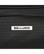 Torba podróżna na kółkach duża XL stelaż czarna Bellugio T09