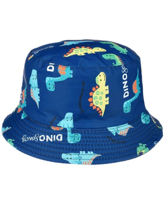 Dino kapelusz dwustronny bucket hat dziecięcy modny kap-hd-9