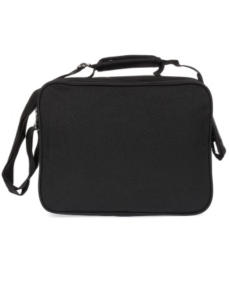 Czarna torba na laptop, pozioma torba do pracy, torba na dokumenty A4 Star Dragon W92