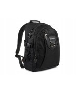 Czarny miejski plecak, duży plecak szkolny, plecak na trekking Star Dragon W33