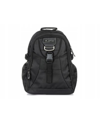 Czarny plecak sportowy do szkoły, duży plecak trekkingowy Star Dragon U39