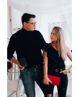 Czerwona Damska Torebka Kopertówka Mała Beltimore W19