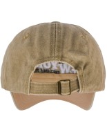 Beżowa Czapka z daszkiem baseballówka vintage uniwersalna cz-m-82