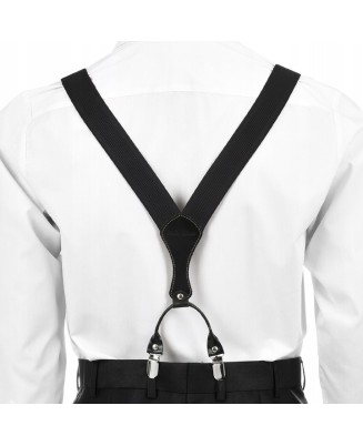 Szelki do spodni męskie eleganckie mocne pudełko SZ4