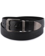 Pasek męski skórzany premium szeroki 4cm klasyczny czarny Beltimore Jeans E04