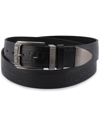Pasek męski skórzany premium szeroki 4cm klasyczny czarny Beltimore Jeans E04