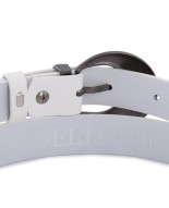 Skórzany pasek damski do spodni sukienki biała skóra nat 2,5 cm Beltimore O03